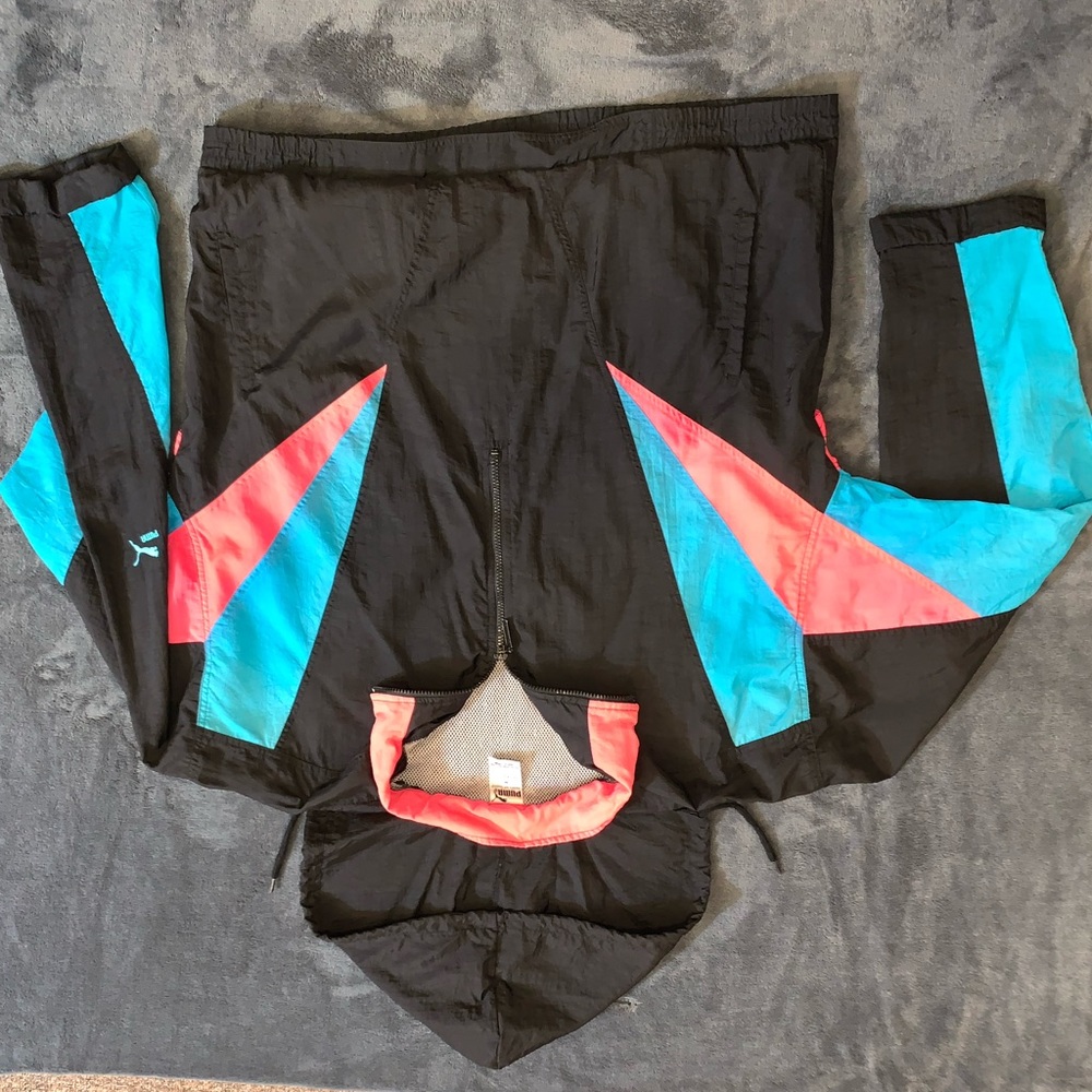 Vintage puma windbreaker